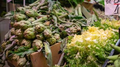 Markets selling local products